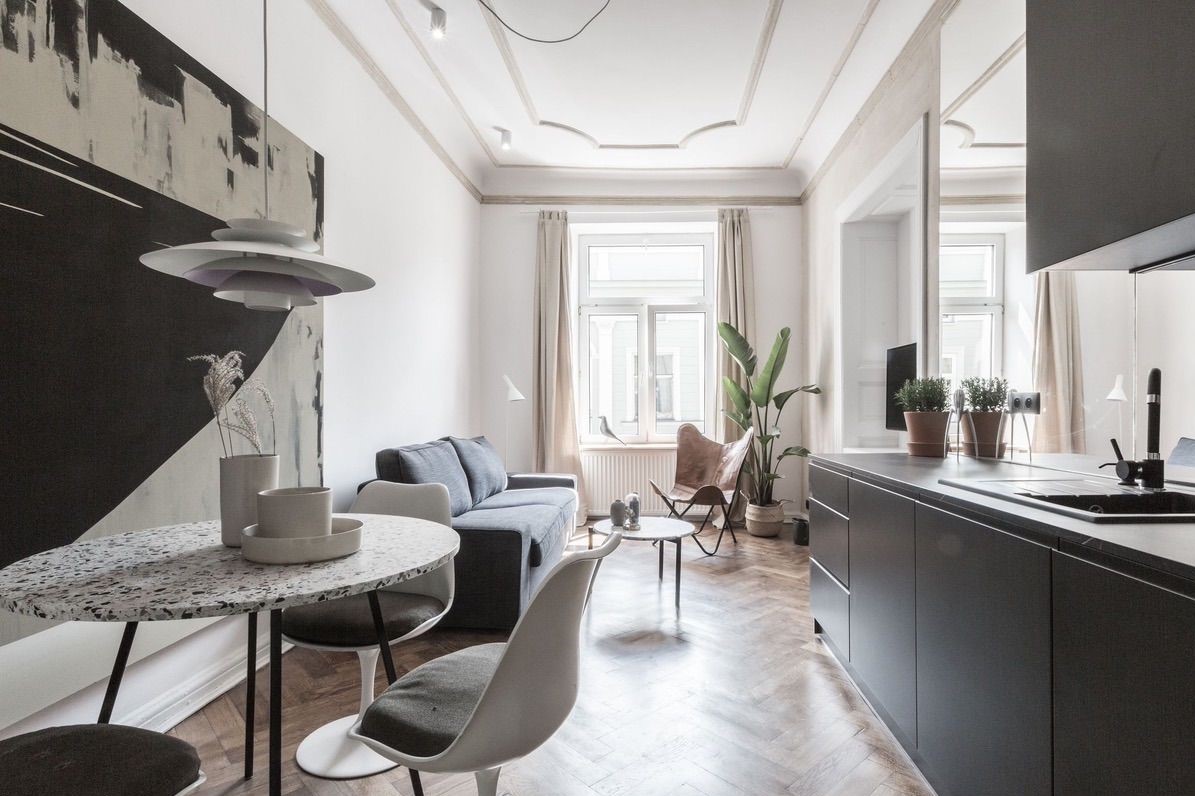 View of Beautiful Scandinavian style apartment - PRIME