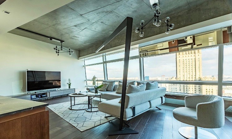 livingroom zlota 44 luxury flat for sale