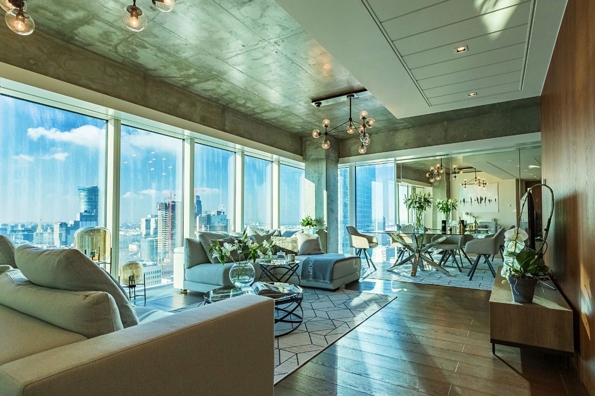 For sale luxury apartment in Warsaw Zlota 44 (133 m2) PRIME