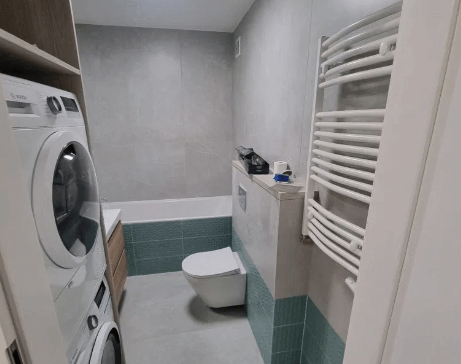 bathroom in apartment for rent Gdansk